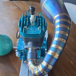 88cc Engine Diablo Custom Titanium Exhaust Pipe Custom Product – Ships Within 25 Days After Payment