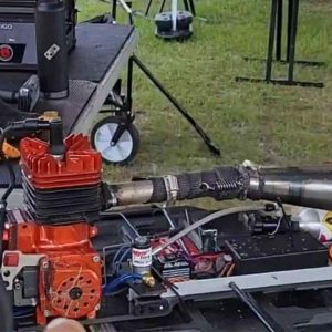 [Deposit 40%] 200 USD Required | Custom Titanium Exhaust Pipe for Taylor 50cc Drag Racing Engine - Completed & Shipped within 30 Days - Customer: Gerard Bishop