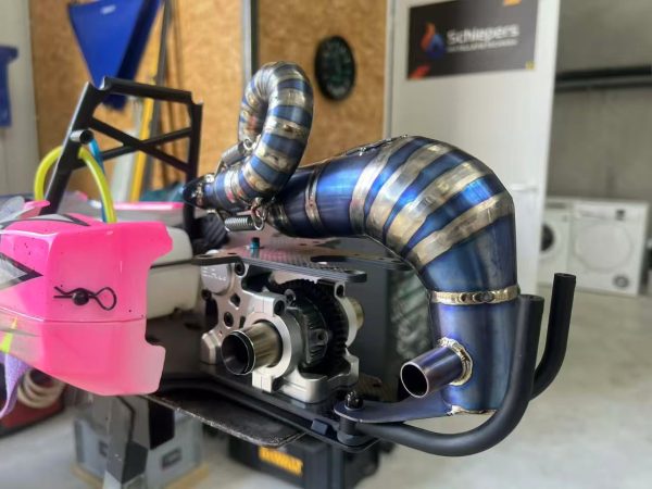 [Deposit 40%] $142 USD Required | Baja Titanium Exhaust Pipe – Production Time 30 Days – Customer: Schiepers In***llatiet