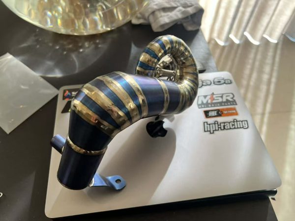 [Balance 11%] $40 USD Required | Baja 30.5cc Custom Titanium Exhaust Pipe (1 Unit) - Completed & Shipped within 40 Days - Customer: Schieper* Instsll***techni**