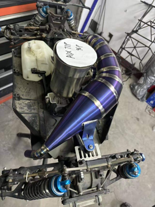 [Balance 60%] $322 USD Required | LOSI 5T Titanium Exhaust Pipe (1 Unit) - Completed & Shipped within 45 Days - Customer: Eric