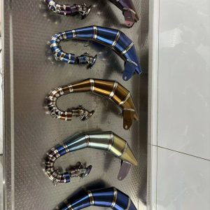 [Balance 60%] $444 USD Required | LOSI 5B Custom Titanium Exhaust Pipe (2 Units) - Completed & Shipped within 30 Days - Customer: Matt Jen**ns