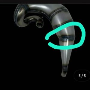 [Deposit 40%] $202 USD Required | MCD Titanium Exhaust Pipe (1 Unit) - Completed & Shipped within 40 Days - Customer: Gustavo Hen*****
