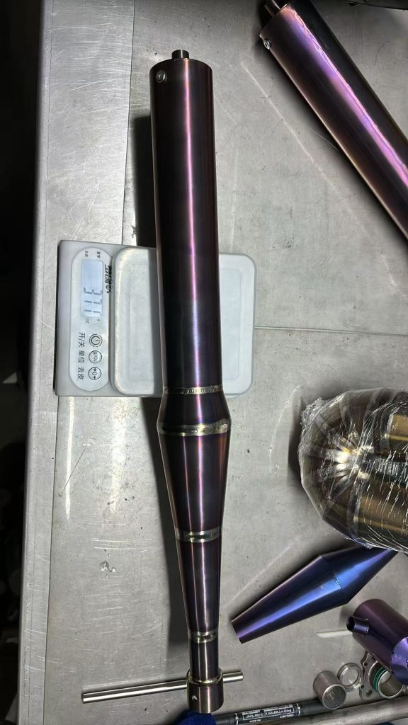 [Balance 60%] $182 USD Required | RC Gasoline Boat Titanium Exhaust Pipe (1 Unit) - Completed & Shipped within 10 Days - Customer: Ezzy Juli***