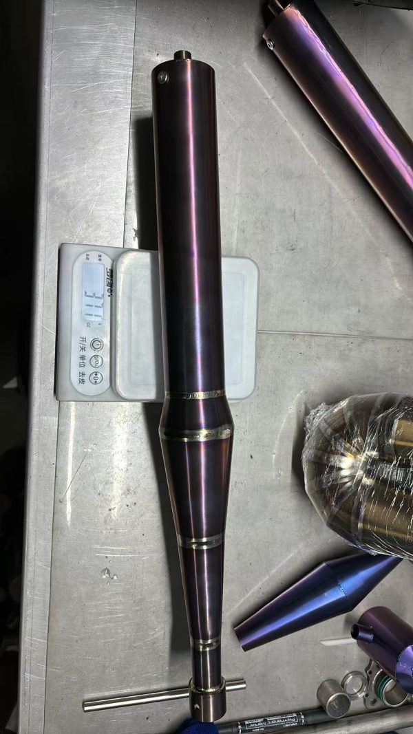 [Balance 60%] $182 USD Required | RC Gasoline Boat Titanium Exhaust Pipe (1 Unit) - Completed & Shipped within 10 Days - Customer: Ezzy Juli***
